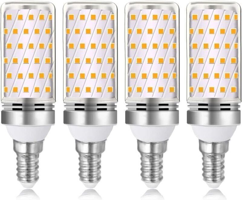 E14 16W LED-Lampe, warmweiß (3000K), 1600lm, entspricht einer 100W- oder 120W-Halogenlampe (E14), 230V Wechselstrom, nic...