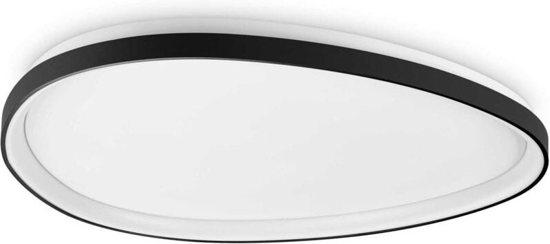 Gemini 81 cm integrierte, halbbündige LED-Einbauleuchte, Schwarz, 5400 lm, 3000 k - Ideal Lux