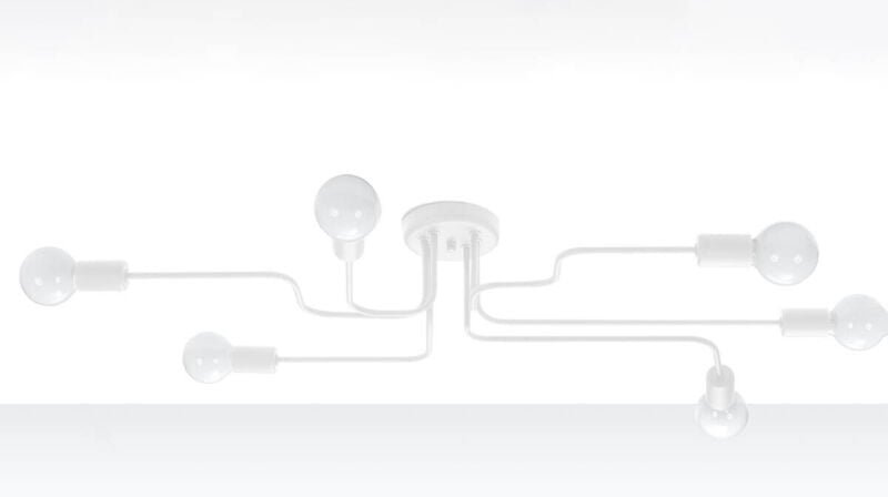 Deckenlampen Vector 6xE27 Neutralweiß 80cm Sollux