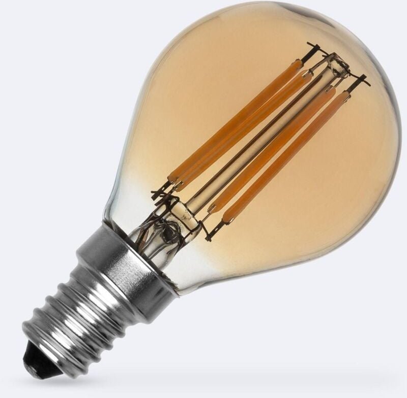 Efectoled - LED-Glühbirne Filament E14 6W 720 lm P45 Vela No Flicker 2200K Superwarm