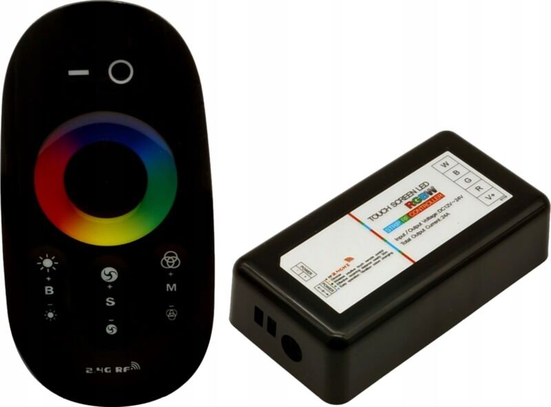 RGBW RF 2.4G Controller für LED-Streifen schwarz