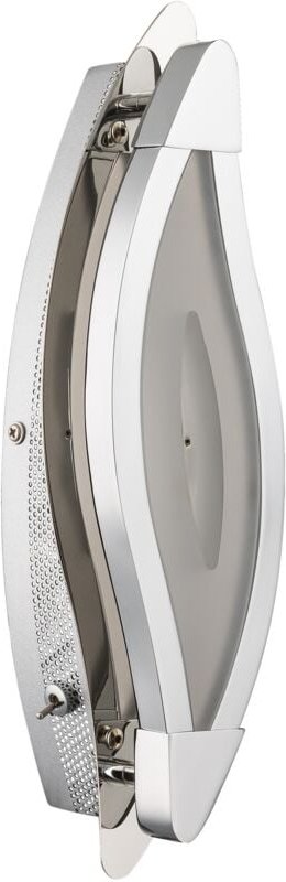 Design 6,5 W LED Wand Lampe Lobby Hotelzimmer Leuchte Chrom schaltbar WOFI 4809.01.01.0000