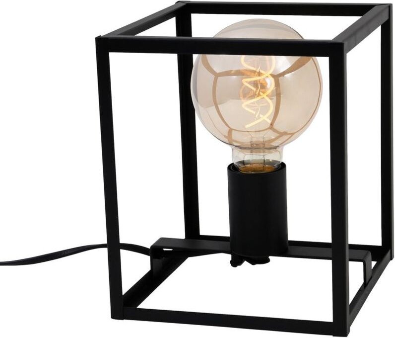 Thumbnail - Briloner - Tischleuchte 1-flammig Black Steel 40W Kabelschalter Schwarz