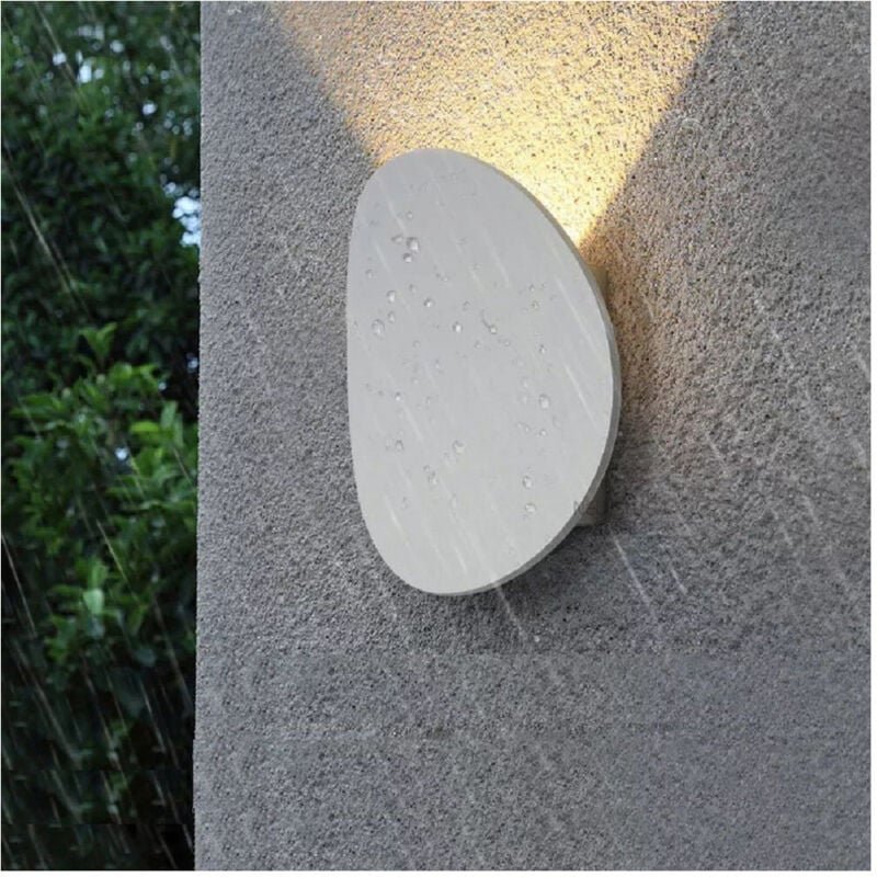 Trade Shop Traesio - Trade Shop - Außen-Innen-LED-COB-Wandleuchte IP65 natürliches warmes kaltes Licht ES65-B -