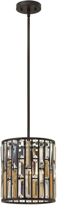 Elstead - Gemma - 1 leichte Decke Mini Anhänger Vintage Bronze, E27