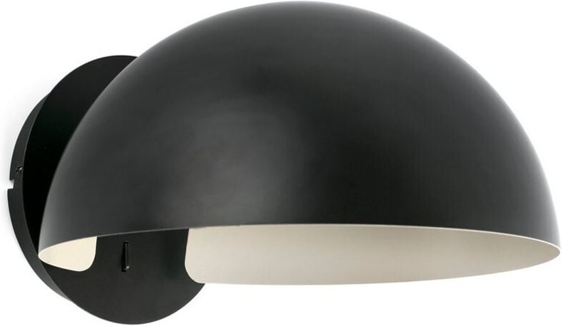 Faro DOMINICA Dome Wandleuchte Mattschwarz