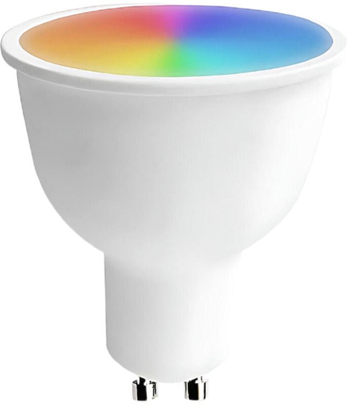 Smart WiFi LED Strahler GU10 5W Equi.25W 380lm RGBWW Dimmbar via Smartphone/App 25000H 7hSevenOn Premium