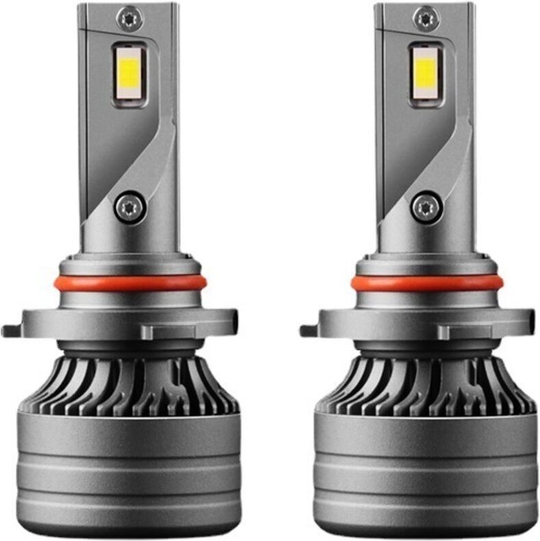 Set mit 2 LED-Lampen, Aluminium, IP68 wasserdicht, 36 W, kaltweißes Licht, 6000 Lumen, silber