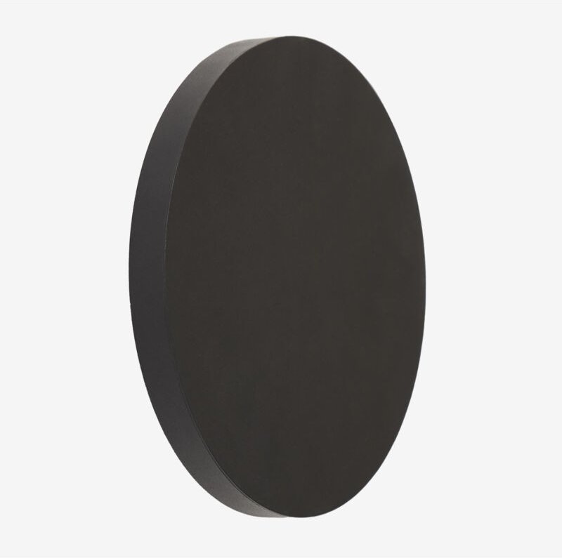 SKLUM LED-Badezimmer-Wandleuchte Arizona aus Edelstahl Schwarz Ø18 cm