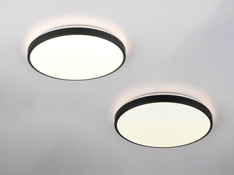 Thumbnail - 2er set flache led Innen Deckenlampen mit Bewegungsmelder ø 38cm