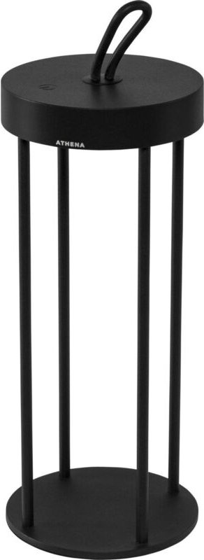 Led Tischlampe athena schwarz 3W 3000K Dimm. IP54 Colo - Century