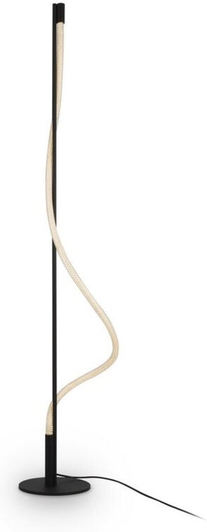 Maytoni Tau Moderne integrierte LED-Stehlampe Schwarz 3000K