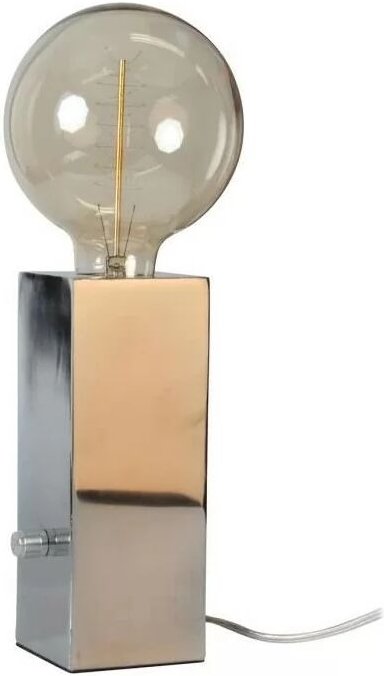 011627 – Lampe à varier "totem" E27 40W – 7,5x7,5H20cm – Chrom - Opjet