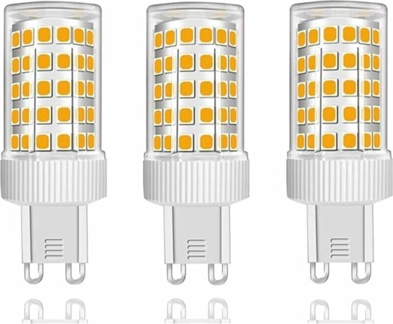 Aimoonsa - 3er-Pack G9-LED-Lampen, 10 w, entspricht 150 w Halogen, 86 LEDs, 1000 lm, 360-Grad-Abstrahlwinkel, ultrahell,...