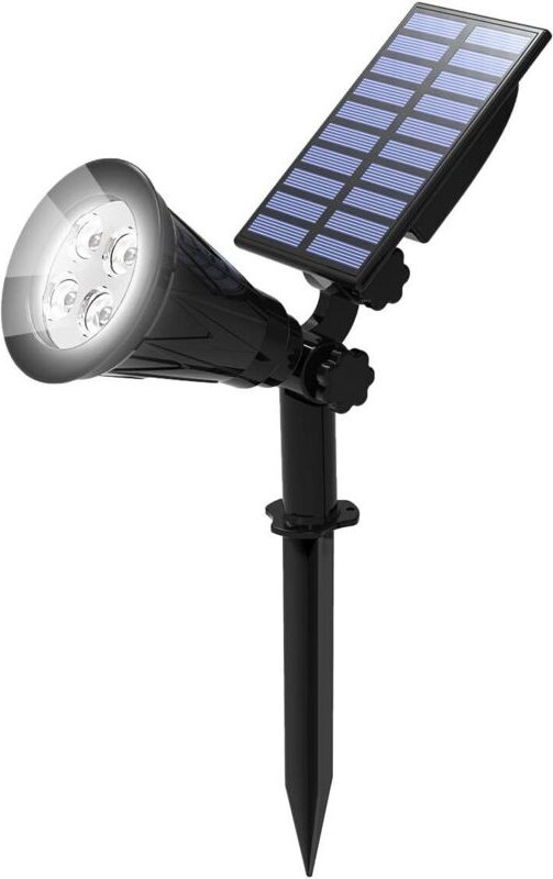 Solarlampe für den Außenbereich, Solarstrahler, kabellose, wasserdichte IP65-Gartenlampe für den Außenbereich mit 180° v...