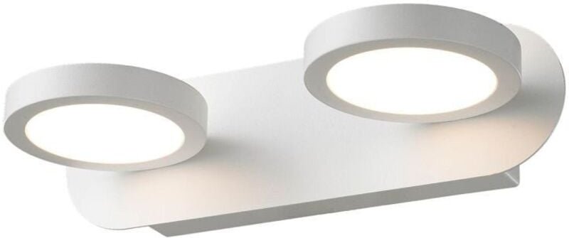 Thumbnail - Kendra - Moderne LED-Wandleuchte Weiß, Warmweiß 3000K 630lm - Italux