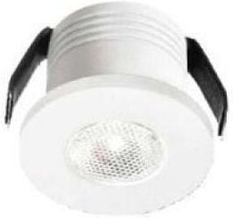 Gea Luce - glam 3w 4000k mattweißer led-einbaustrahler - gfa901n