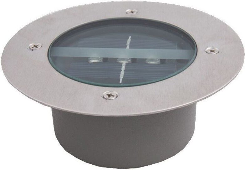 Solar-Gartenleuchten für den Außenbereich, 4er-Pack mit 3 LED-Spots, IP65 wasserdicht, dekorative Rasenbeleuchtung für W...