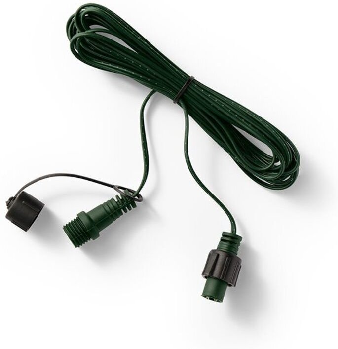 Verlängerungskabel für LEDs Connect Girlande, außen grün 5 m