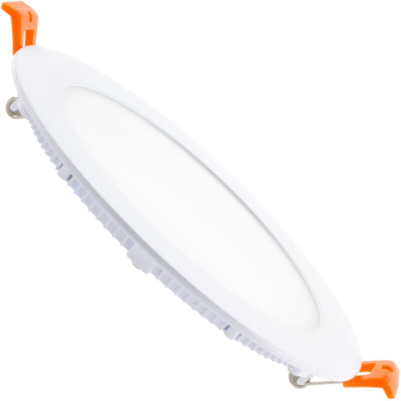 Efectoled - led Einbaustrahler flach 12W Rund SuperSlim Ausschnitt ø 155 mm 5000K Kaltweiß