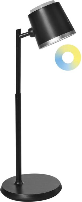 LED Schreibtischlampe LIBRA mit Dimmer Schwarz