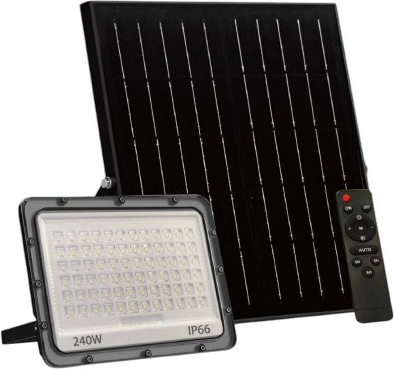 Trade Shop - copy of FARETTO DA TERRA PALETTO DA GIARDINO LUCE SOLARE 3 COLORI LUCE CCT 200 LM IP65 YH0804-3C -