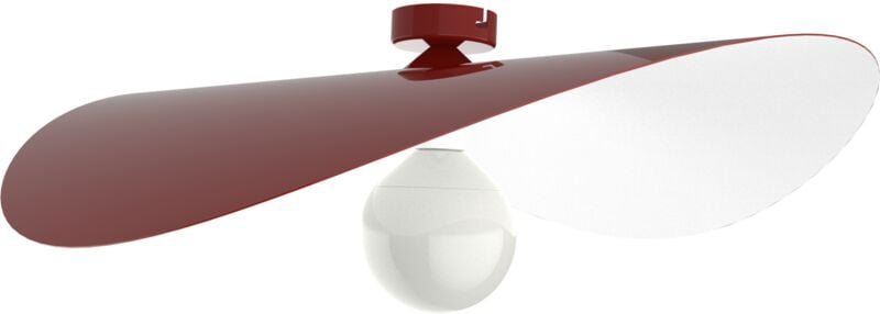 Piuma Deckenleuchte Zweifarbige Glanzende - Lumicom