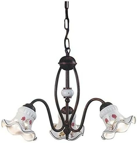 CLASSIC CHIETI C168/3, Deckenleuchte Keramikfederung, Ferroluce