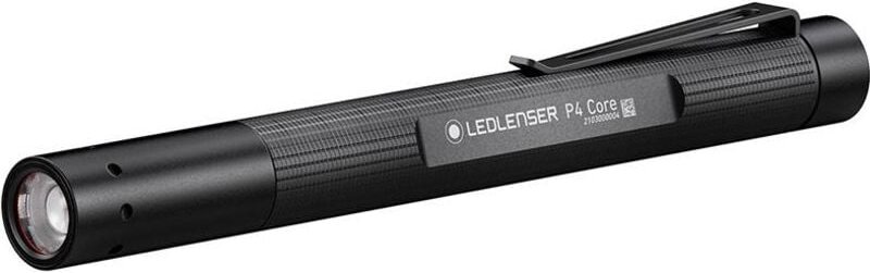 Thumbnail - LEDLENSER P4 Core Batteriebetriebene, schlanke LED-Taschenlampe mit Ansteck-Clip