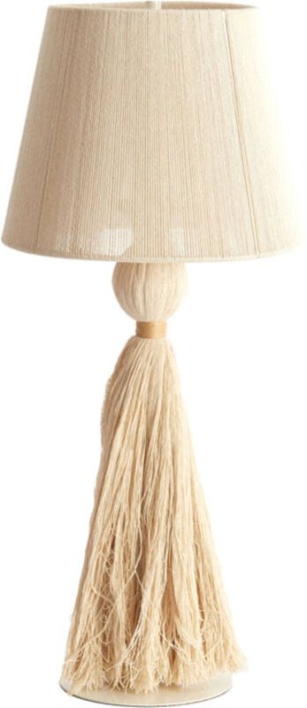 Thumbnail - Light & Living - tischlampe - Espino - beige - textil -