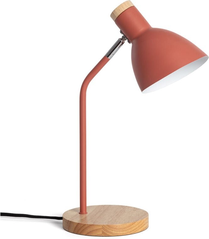 Schreibtischlampe Metall Luxo Terrakotta