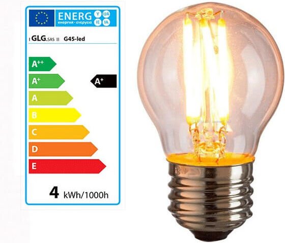 Birne E27 G45 4w led Vintage-Stil Edison-Lampe 2