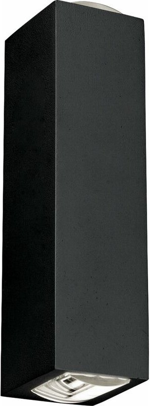 LED Wandleuchte TONY Schwarz IP54 Aluminium Leuchte