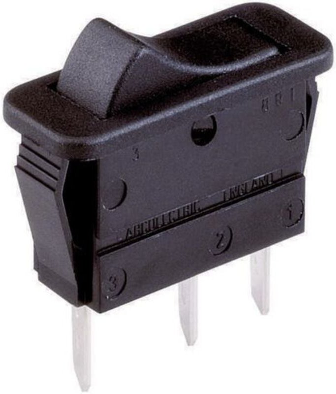 Arcolectric - Bulgin Ltd.) c 1511 vb aaa Wippschalter c 1511 vb aaa 250 v/ac 16 a 1 x Ein/(Ein) tast