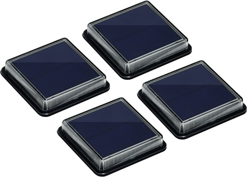 Solar-Bodenleuchten, Solar-Gartenleuchten, IP68 wasserdichte solarbetriebene Sicherheitsleuchten, automatisches Ein-/Aus...