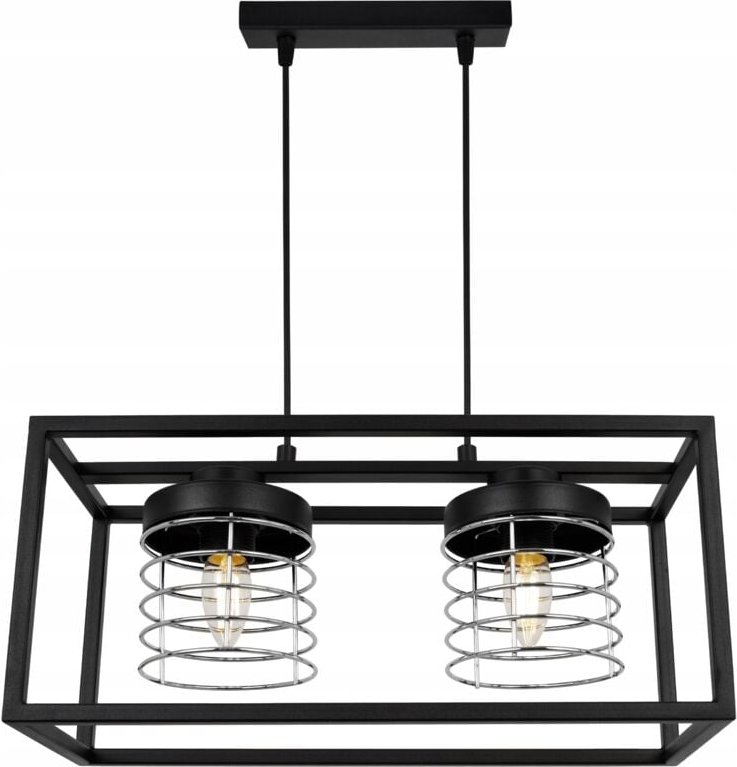 Hängelampe Käfig Eleganter Lampenschirm aus Metall