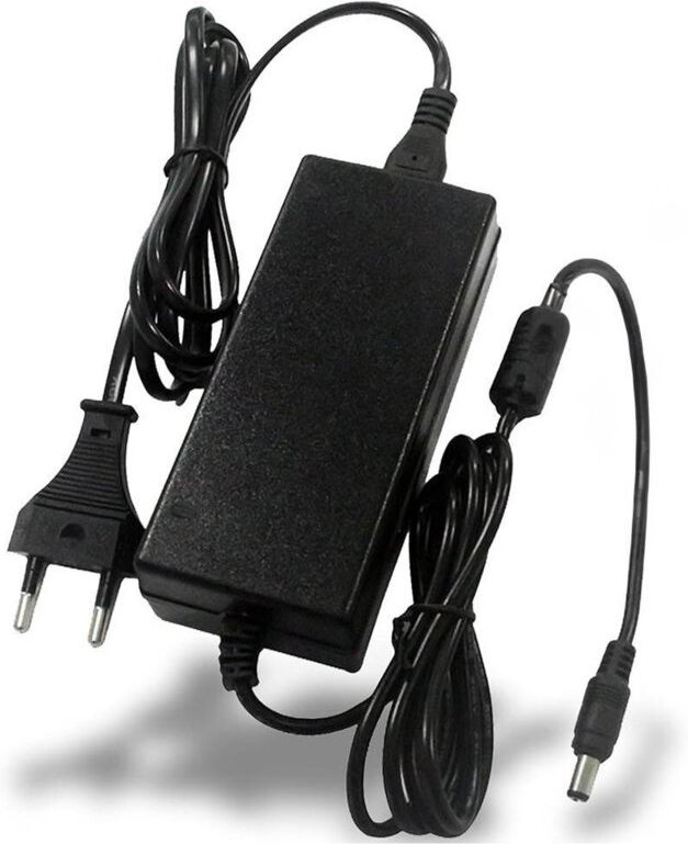 Trade Shop - alimenter 12V 78W 6.5A mit jack 2.1 IP44 plug&play spina 2 poli input 220V -