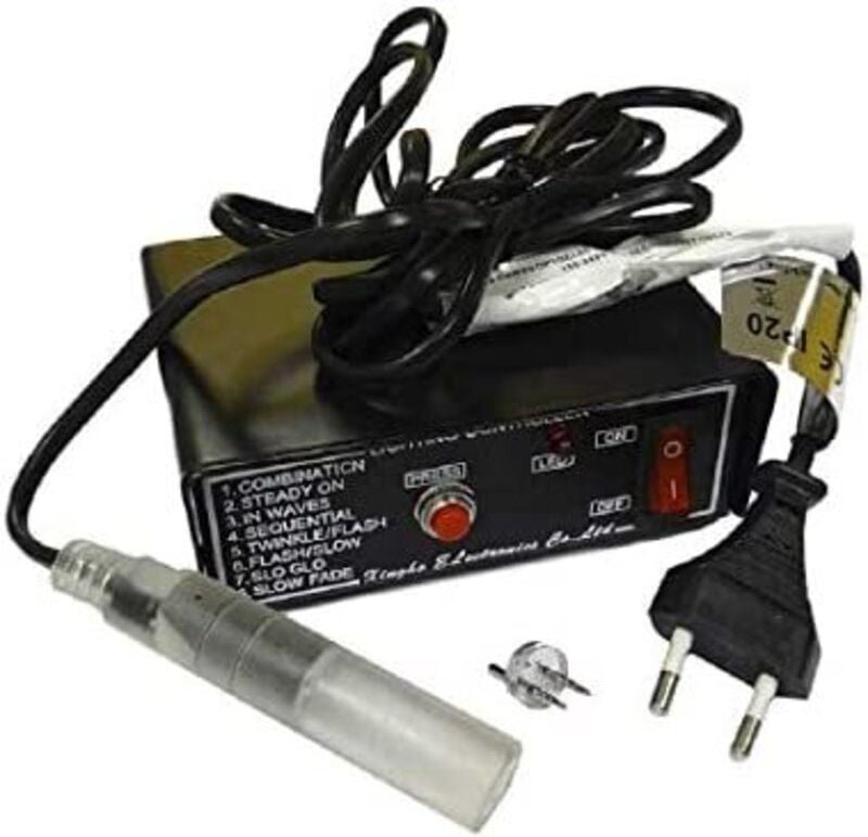 EDM - 100m 2-Wege-Flexilux-Röhrenprogrammiergerät (ip44 Innen/Außen)