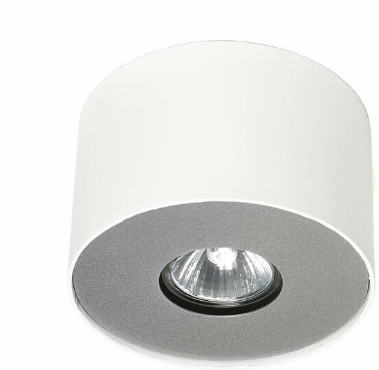 Licht-erlebnisse - Weißer Deckenstrahler rund Ø13cm H:9cm GU10 Modern