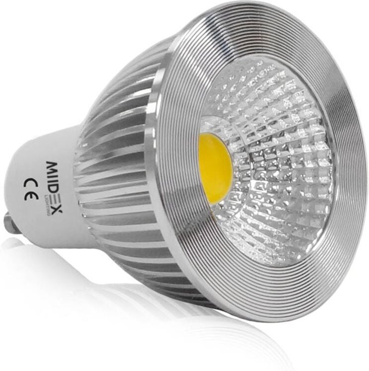 Ampullen-Spot-LED GU10 - 75° Premium 3000K Warmweiß - 5W