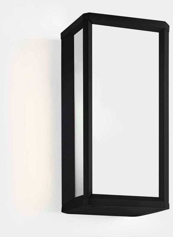 LEDS C4 Skat Mini Outdoor LED Mini Box Wandlaterne Schwarz, Weiß IP65 9W 2700K