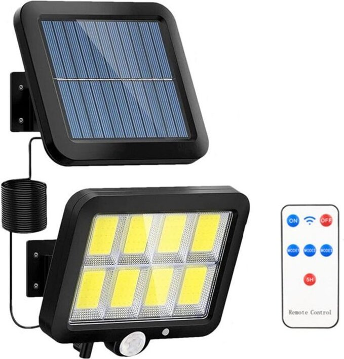 Led Solar Split Wandleuchte 3 Modus Wasserdicht Bewegungsmelder a