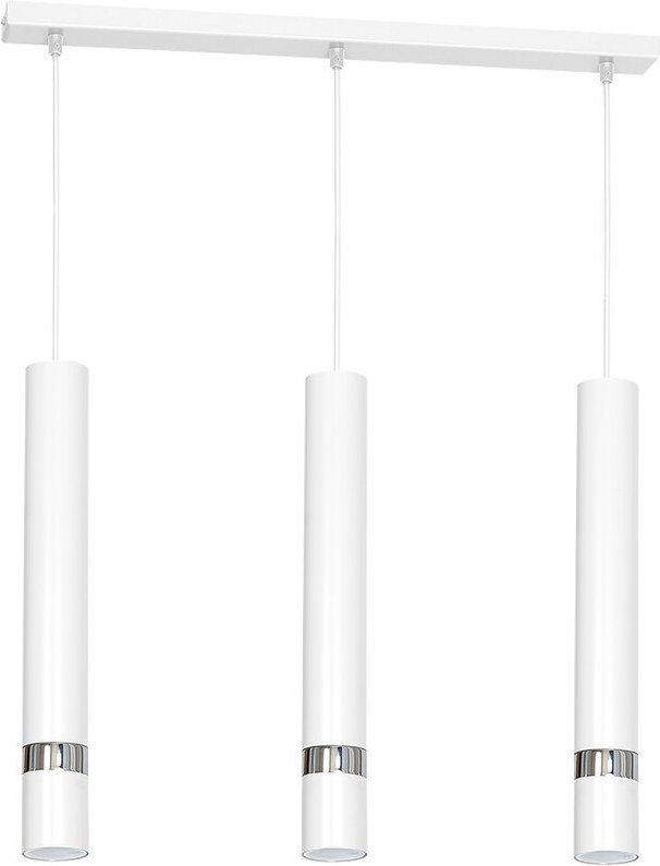 Hängelampe Joker 3-flmg weiß