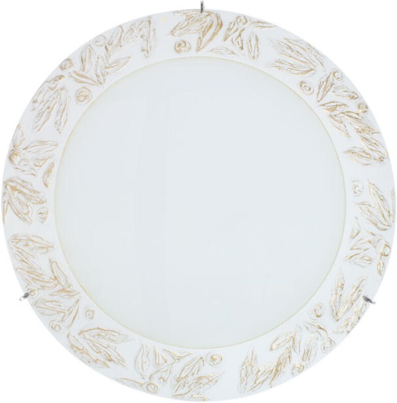 Kolarz - serena Glas dekorative Unterputz-Deckenleuchte 2 Licht Chrom