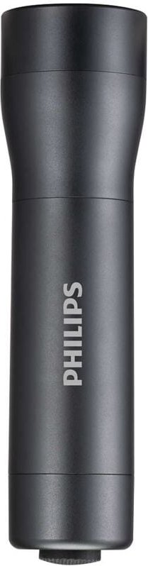 Philips - SFL4001T/10 - LED-Taschenlampe, 170 Lumen, bis zu 12 Stunden de Wiedergabe, IPX4 wasserdicht, schwarz (4 AAA-B...