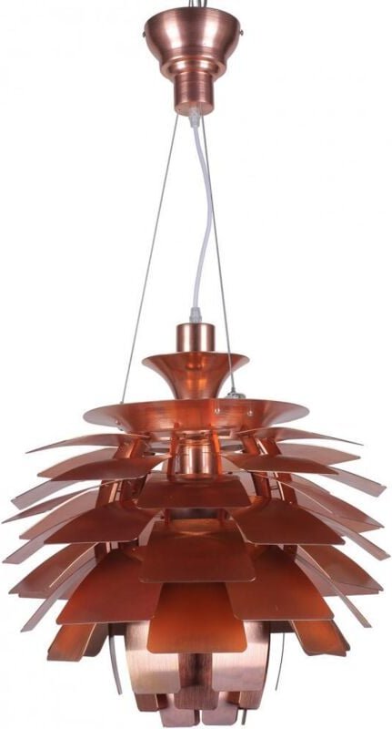 Bronze-Deckenlampe - Pendelleuchte im Artischocken-Design - Klein - Atrich Bronze