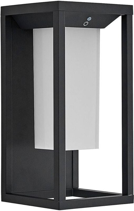 Solarleuchte außen "Eliel" aus Aluminium von Lucande