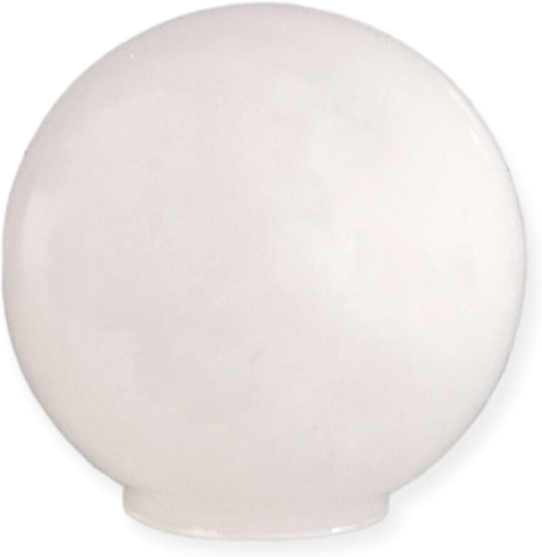 Opalkugelglas Lampenschirm 12cm Mund 5cm