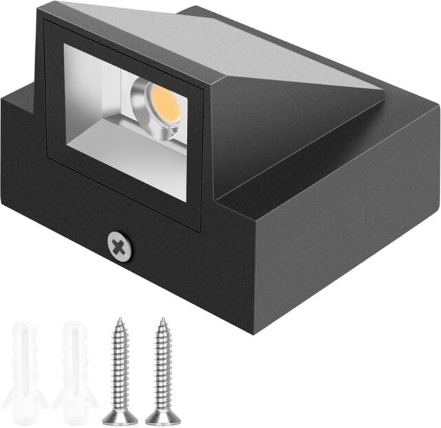 3W Moderne Minimalistische Outdoor Wasserdichte Wand Lampe led Garten Licht Tür Balkon Warm Weiß