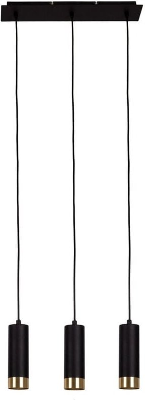 Thumbnail - Naeve FRIDU Bar Pendelleuchte Deckenleuchte Schwarz 3xGU10